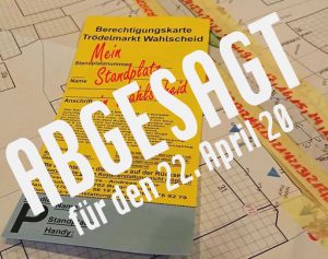 Ausgabe am 22.04.2020 abgesagt